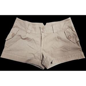 Love Tease khaki  Shorts Size 11 in Excellent Used Condition